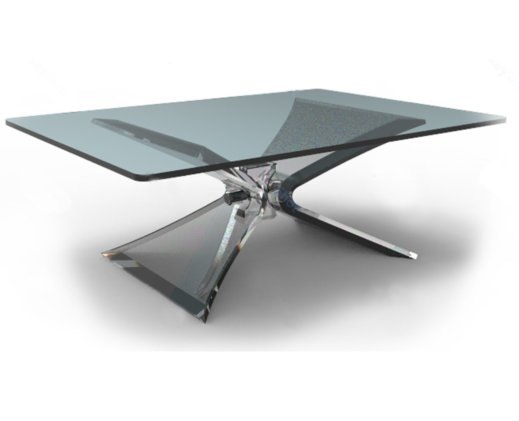 Butterfly Table Base | Plexi-Craft Signature Collection